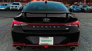 Hyundai Elantra N (2023) - interior and Exterior Details (Aggressive Sedan)