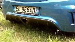 Opel corsa OPC w/ modified exhaust brutal revvs