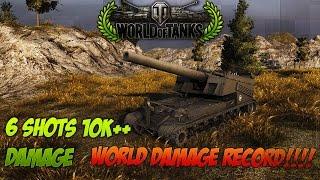 World of Tanks - T92 - 6 Shots = 10k Damage - NEW AP RECORD [Replay|HD]