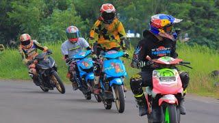 BALAP DIMULAI EMAK GILA | BOBBYSTUNTRIDER | RUDY TRIJAYA |  PRIVA | ELCABRONE