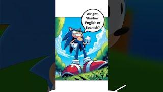 Sonic Faces Shadow ! (comic Dub) English Or Spanish? Following Sonic the Hedgehog 3 (Part3)