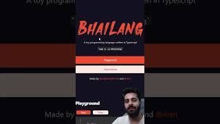 Bhai Lang #coding #programming #javascript #bhailag #typescript