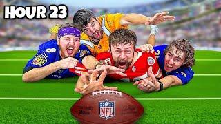 Playing Kill the Man with the Football for 24 Hours Straight!