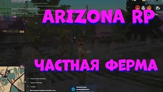 СЕКРЕТЫ ФАРМА. ЧАСТНАЯ ФЕРМА НА ARIZONA RP