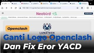 GANTI LOGO OPENCLASH & FIX EROR YACD