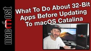 What To Do About 32-Bit Apps Before Updating To macOS Catalina (MacMost #1948)