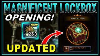 MYTHIC LOCKBOX UPDATED: Opening 250 with New Drops! (is it worth it now?) - Neverwinter M24