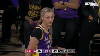  Cameron Brink Highlights In FIRST WNBA Game, Los Angeles Sparks vs Atlanta Dream | WNBA Debut