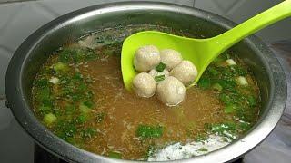 RAHASIA KUAH BAKSO ENAK WALAU TANPA TULANG SAPI