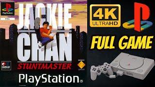 Jackie Chan Stuntmaster | PS1 | 4K60ᶠᵖˢ UHD| Longplay Walkthrough Playthrough Full Movie Game