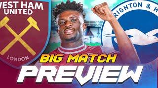 "Sullivan Puts £100m Price On Kudus, With New Striker A Priority" West Ham vs Brighton Preview