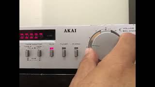 AKAI Stereo Integrated Amplifier Model AM-U22 @NoorTechNT