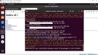 Install Python 2 and pip on Ubuntu 20.04