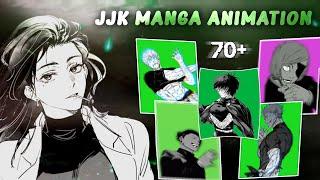 JJK Green Screen MANGA Animation Pack [ Part 2 ] | #jujutsukaisen #manga