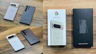 Google Pixel 8 Pro vs Samsung Galaxy S24 Ultra