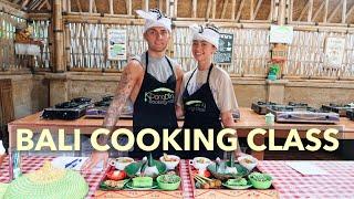 we cooked traditional balinese food in ubud! Bali Vlog 12