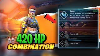 NEW ( 420 HP ) CHARACTER COMBINATION FOR | BR RANK | CS RANK || UNLIMITED HP COMBINATION