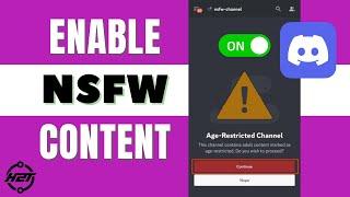 How To Enable NSFW Content on Discord