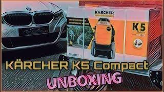 Kärcher K5 Compact Pressure Washer Unboxing / Set Up Video. #karcher #powerwasher #carcleaning