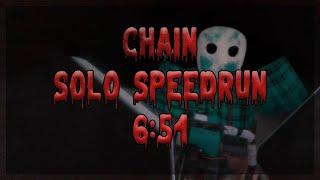 ROBLOX CHAIN | Solo Speedrun 6:54