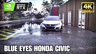 Honda Civic schematic 4k graphics | NFS HEAT gameplay