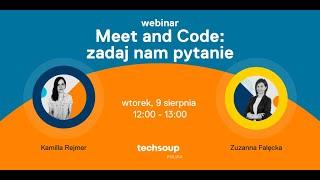 Meet and Code 2022 - AMA session of TechSoup Polska with TechSoup Europe PM, Kamila Rejmer.