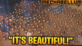 "HE BOUGHT 24X WASPS?!" - Most Unstoppable Swarm Strategy Ever? - Mechabellum FFA Cast