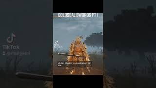 Colossal Swords pt 1 #shorts #eldenring #gaming #viral #trending