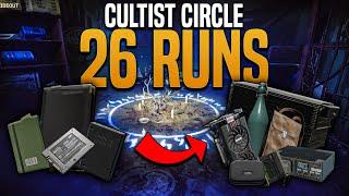 I ran the Cultist Circle 26 times so YOU DON'T HAVE TO // Escape from Tarkov