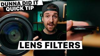 Stop Wasting Money on Camera Lens Filters! #shorts