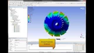 Aero-Mechanical Simulation of Turbomachinery Blading