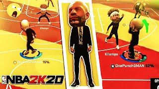 imagine gman's bald head but like 10x bigger... nba 2k20 big top event