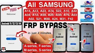 2025 New Method Samsung FRP Bypass Android 12-13-14 Latest Security Frp Unlock Without Pc 2025