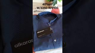 Alkaram sale men kurta #rap #sale #unboxing #foryou #branded