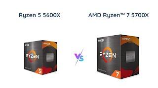 AMD Ryzen 5 5600X vs. Ryzen 7 5700X - Which Is Better?