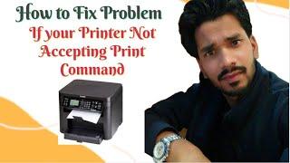 Fix Printer Not Accepting Print Command II Unable to Print Document