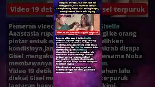 gisel : video 19 detik membuatku terpuruk #giselle #short