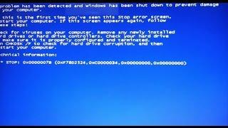 [Solved] How to fix stop 0x0000007b Blue Screen error when installation window