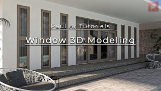 Sketchup Vray Realistic Window Tutorial