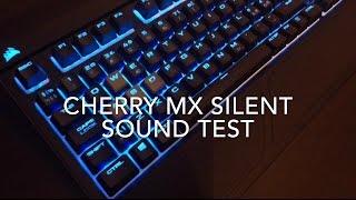 Cherry MX SILENT sound test