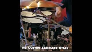 RB Custom Stainless Steel / #customdrums #drumperformance #drums #drummer