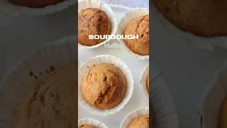 Make this Easy Sourdough Muffins - Your New Favourite Treat!  #sourdough #sourdoughmuffins