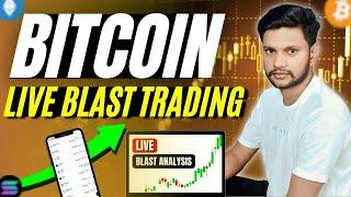 Live Crypto Trading | Bitcoin & Ethereum Scalp Trading | BTC, ETH, SOL Blast Analysis