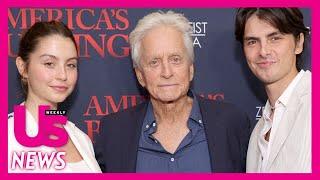 "Michael Douglas and Catherine Zeta-Jones' Rare Red Carpet Appearance with Their Kids"