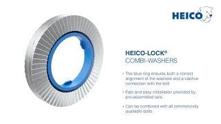 HEICO-LOCK® Combi-Washers • The efficient combined bolt securing system