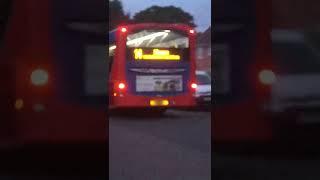 Morebus 2255 #14 Outbound departing a bus stop