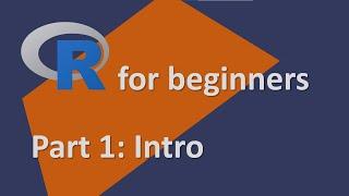 R for beginners  | Part 1: Intro | Most important R commands