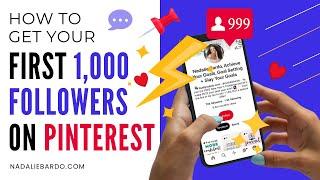 How To Get Your First 1000 Followers on Pinterest FAST (Growth Hack for New Pinterest Accounts)