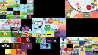 (+BFDIA 13) All BFDI Episodes Played At The Same Time, Synced To The Intro