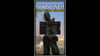 HOW TO INJECT FREE CS:GO CHEATS ( TUTORIAL )